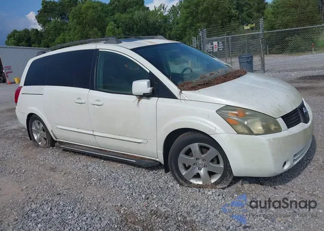 2004 Nissan Quest 3.5 Se z USA, uszkodzony, nr VIN 5N1BV28U94N345156